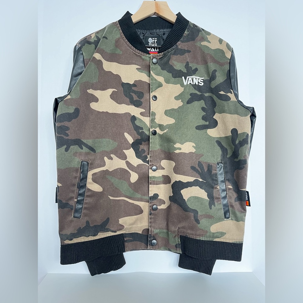 Vans Camouflage and Black Varsity Jacket - Picture 12 of 12
